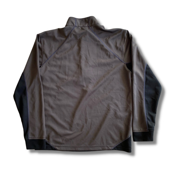 LevelWear NBA Phoenix Suns Men's Quarter Zip Polyblend Pullover Black/Gray Sz L - Picture 4 of 5